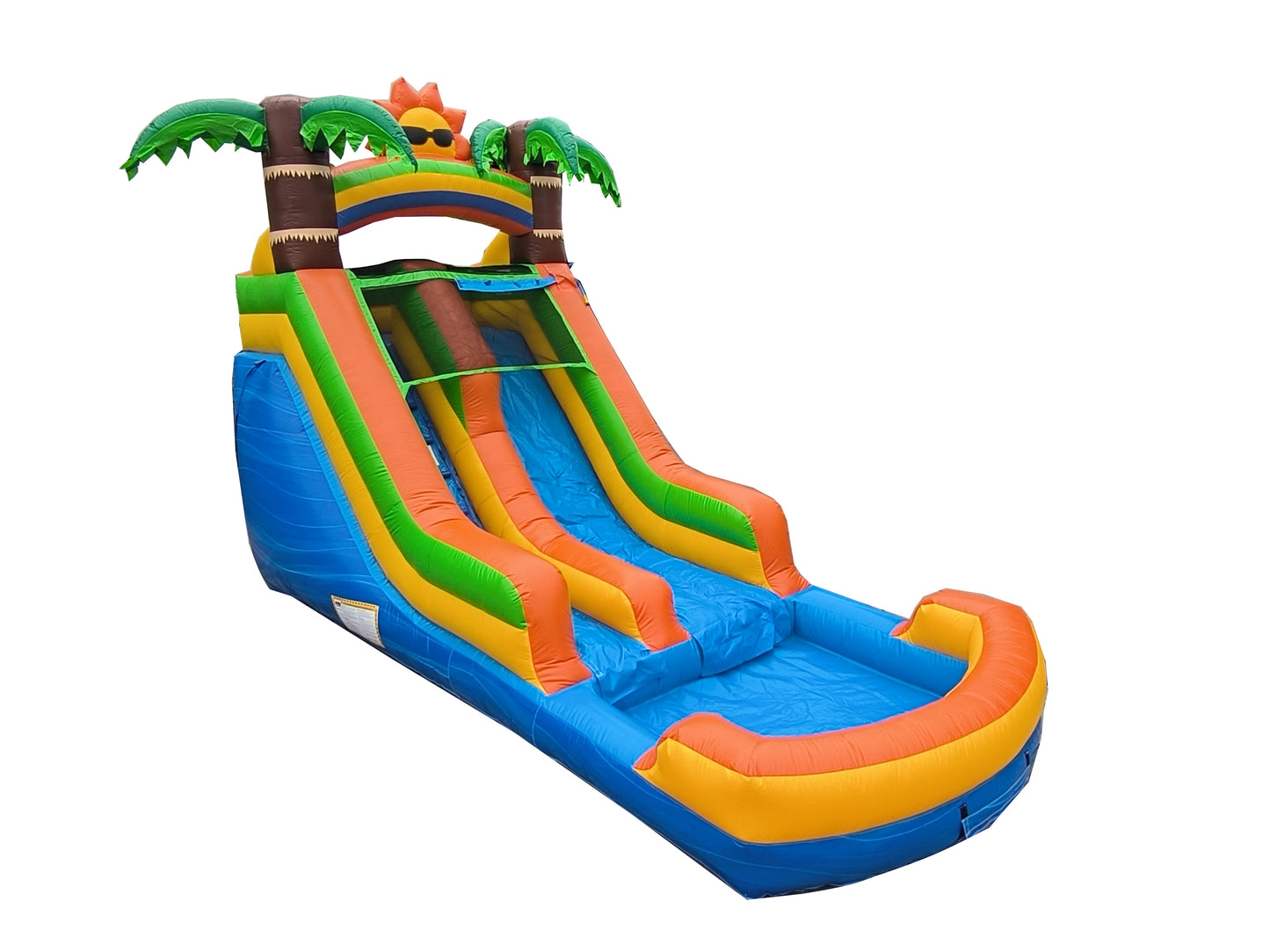 NEW! 13ft Tropical Sun Waterslide