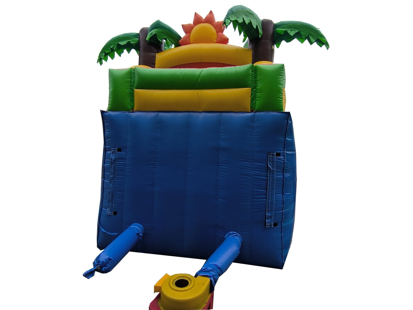13ft Tropical Sun Waterslide – Wet/Dry – Commercial - Strength PVC - InflateO