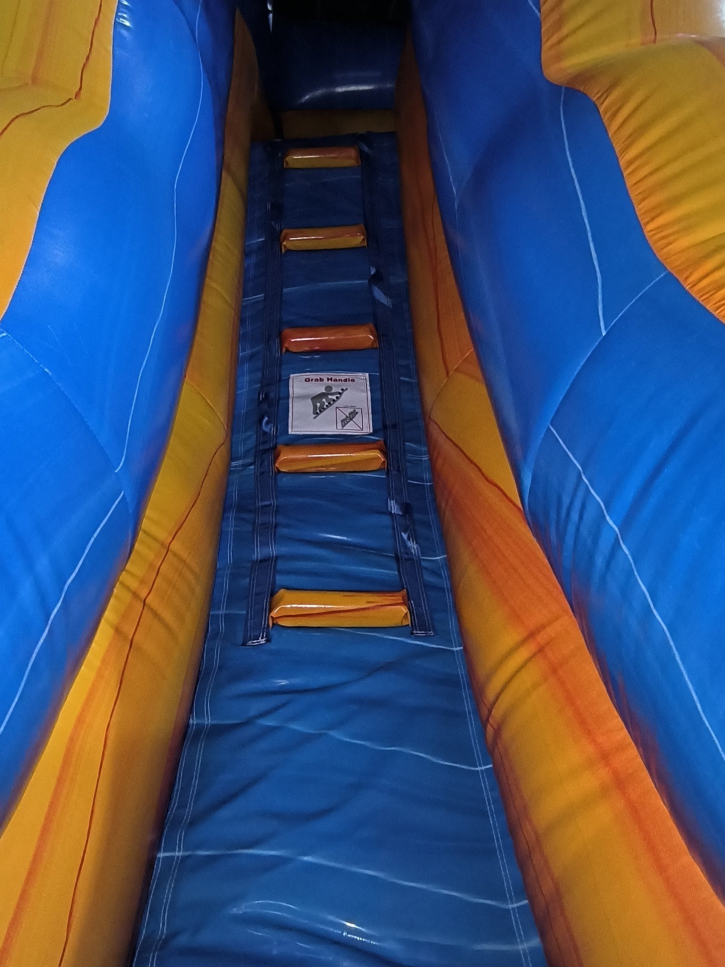 12ft inflatable water slide climbing steps