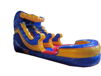 12ft inflatable water slide wet dry use