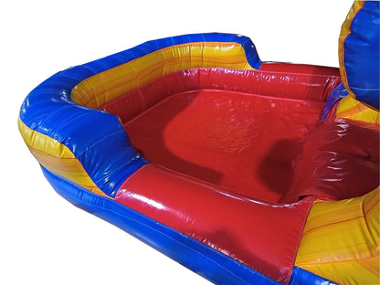 12ft inflatable water slide splash pool