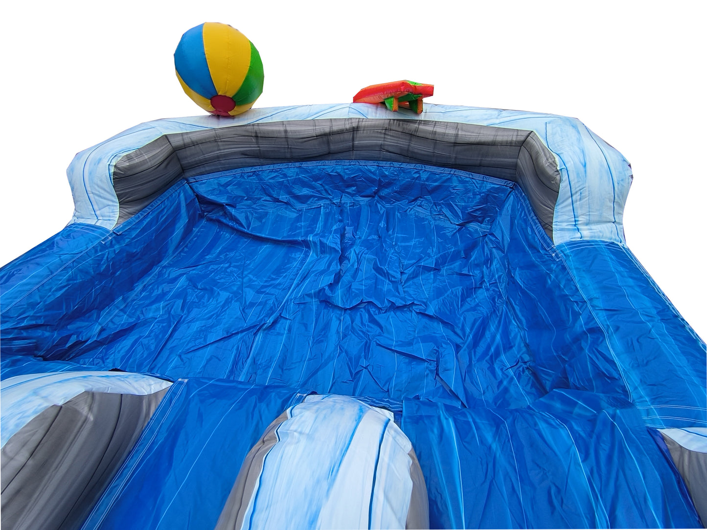 NEW! 18ft Dual Beach Waterslide