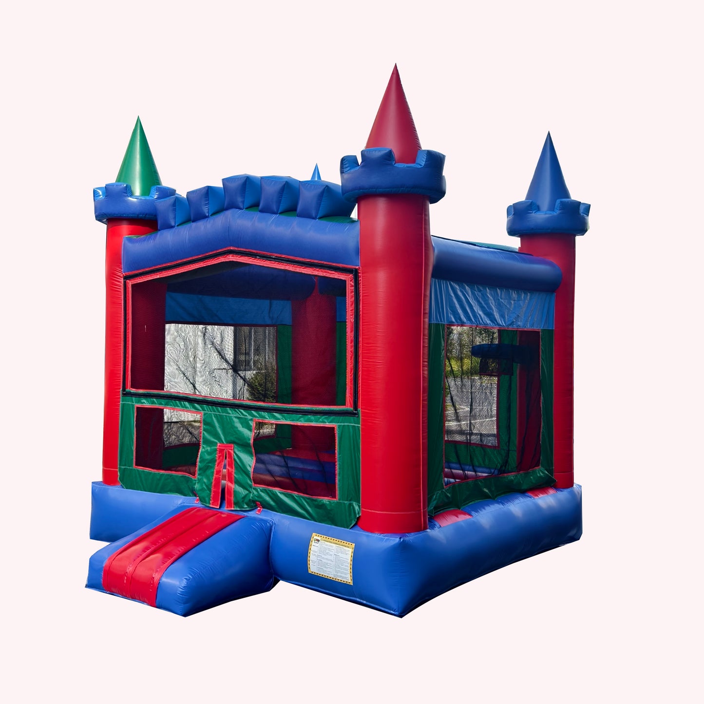 Colorful Bounce House Castle 13x13