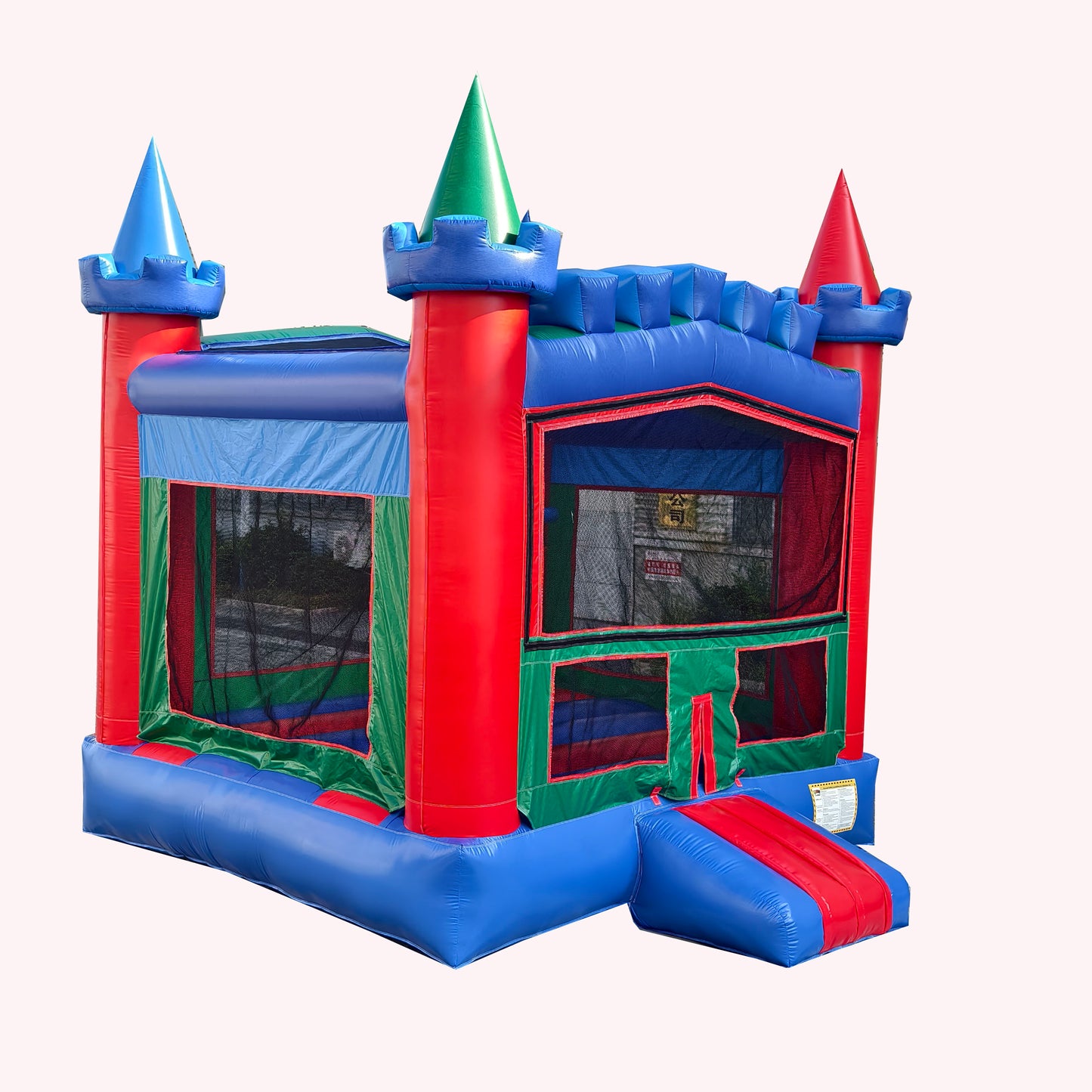 Colorful Bounce House Castle 13x13