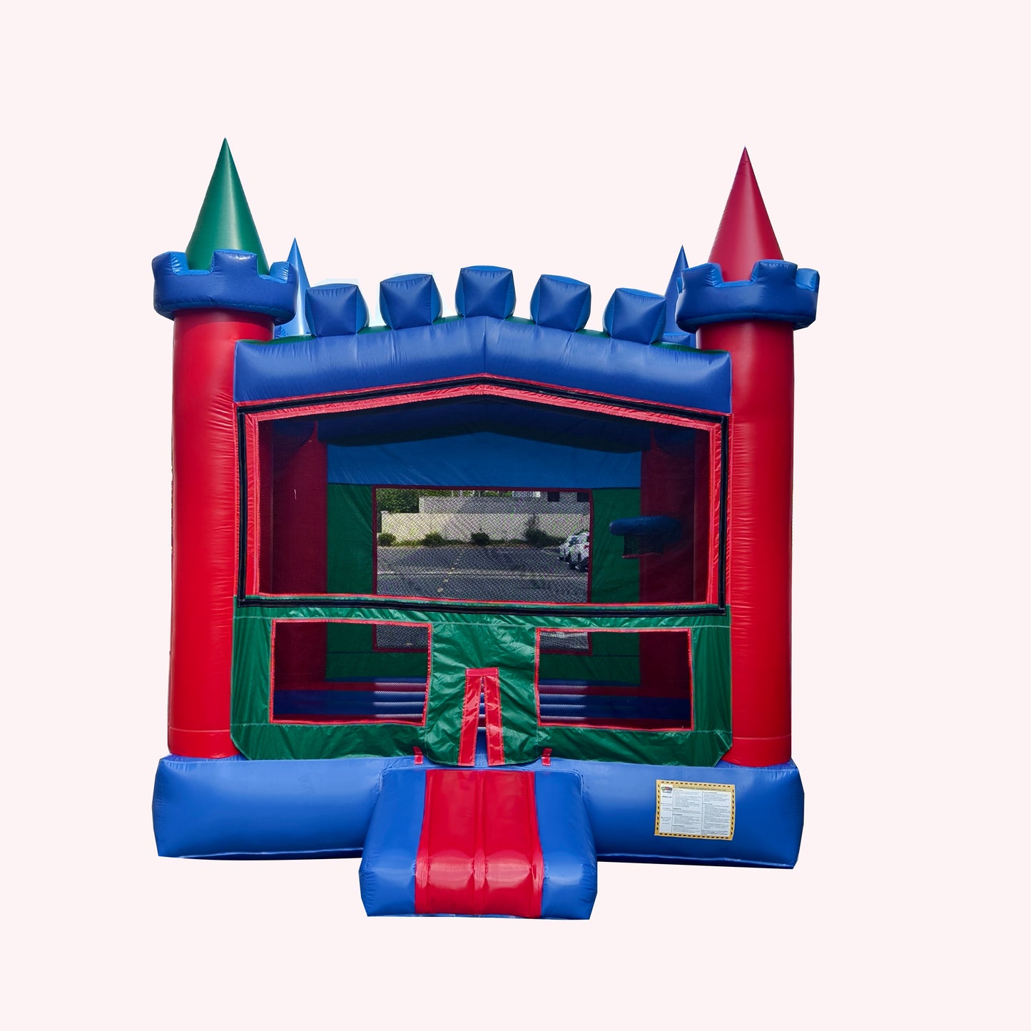 Colorful Bounce House Castle 13x13