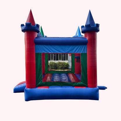 Colorful Bounce House Castle 13x13