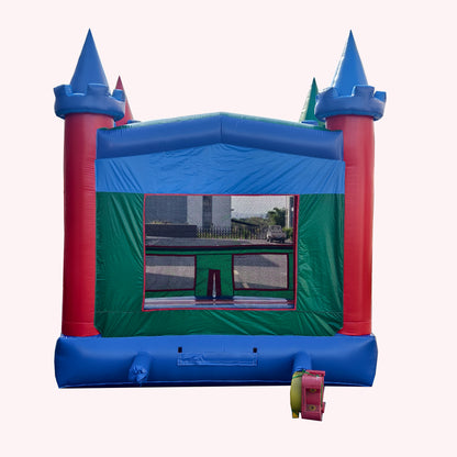 Colorful Bounce House Castle 13x13