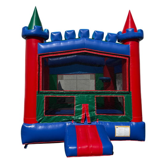Colorful Bounce House Castle 13x13