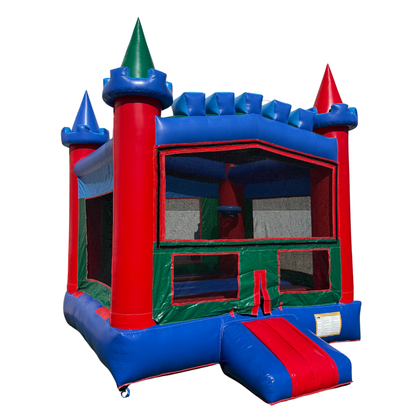 Colorful Bounce House Castle 13x13